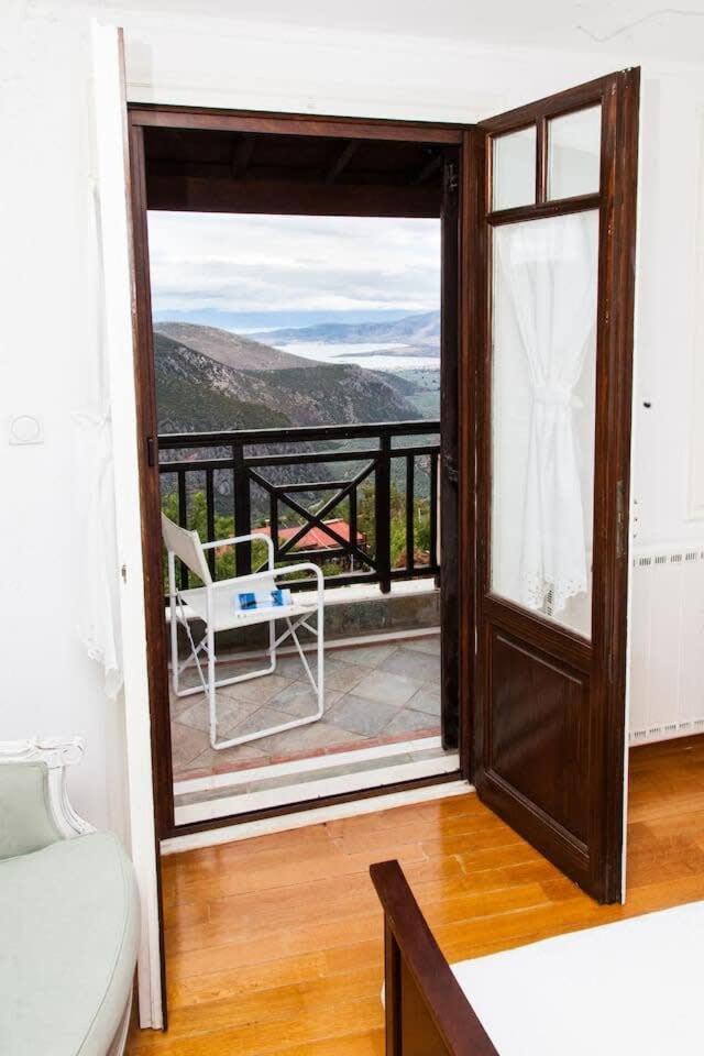 Apollon Stone Villa In Delphi With Breathtaking Views Exterior foto